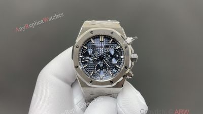 Audemars Piguet Royal Oak Offshore Dandong 4401 Movement 41mm Dark Blue Face WG Band Watch